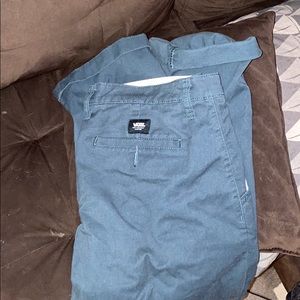 Green vans chino pants